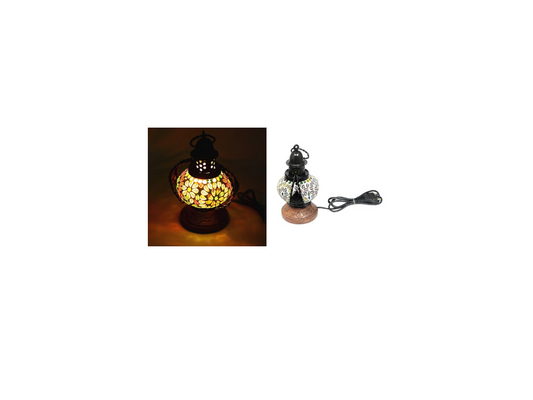 Handmade Wooden & Iron Beautiful Lamp | Electric Decorative Lamp