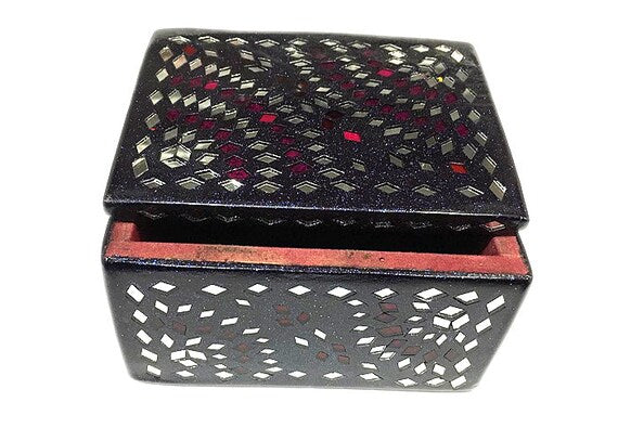 Decorative Handcrafted Lacquer Work Jewellery Box 3x4