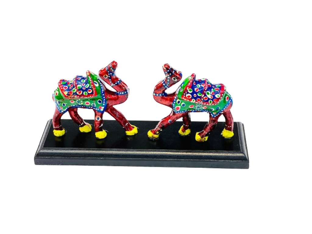 Indian Handcrafted Fiber Camel Showpiece Set For Home Decor And Gift