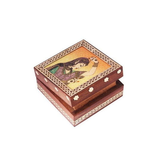 Handmade Rosewood Jewellery Box For Home Decor And Gift