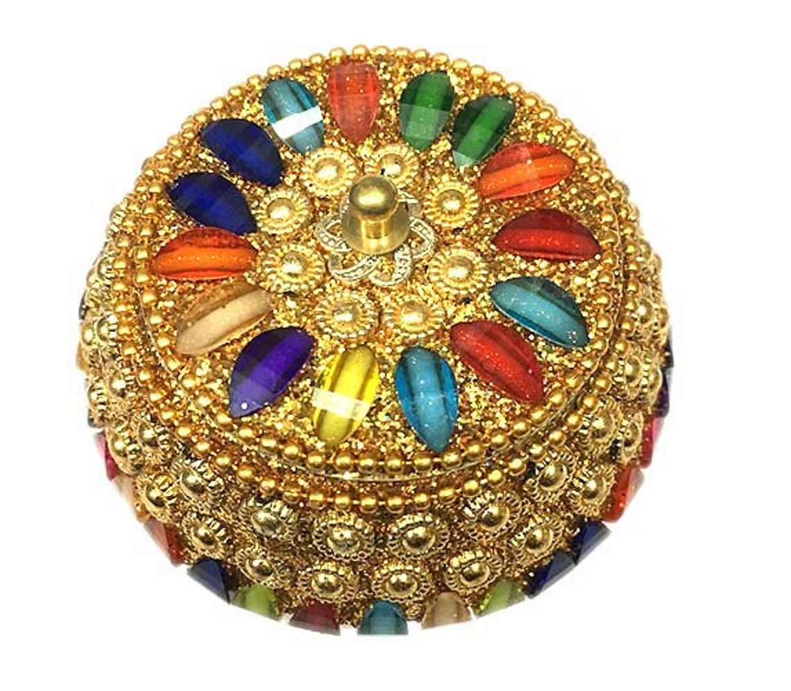 Handmade Decorative Jewellery Box in Handi Shape
