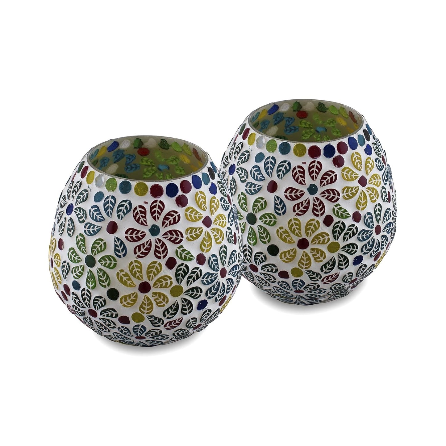 Handmade Tealight Candle Holders for Home Decor And Gift (Pack Of 2)