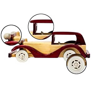 Handmade Wooden Car Showpiece For Home Decor And Gift